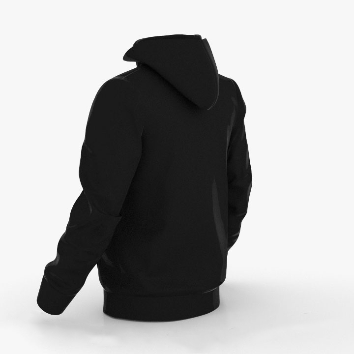 Hoodie Black - Image 4